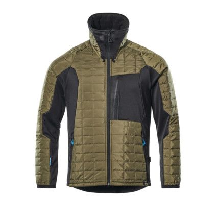 JACKET MOSS GREEN/BLACK (S)