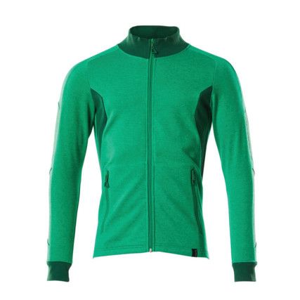 ACCELERATE SWEATSHIRT WITH ZIPPER GRASS GREEN/GREEN (2XL(1 PCS.))