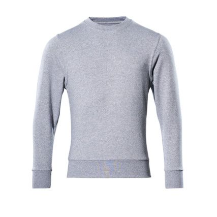 CARVIN SWEATSHIRT GREY-FLECKED(XS)