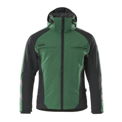 UNIQUE DARMSTADT WINTER JACKETGREEN/BLACK (XS)