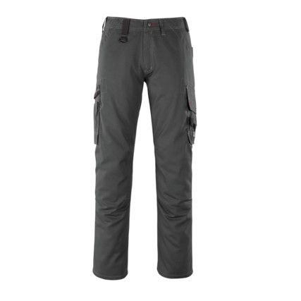 RHODOS TROUSERS WITH THIGH POCKETS DARK ANTHRACITE (L32W28.5)