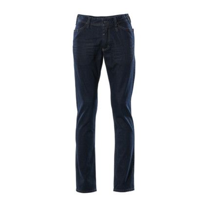 MANHATTAN JEANS WASHED DARK BLUE DENIM (W29L32)