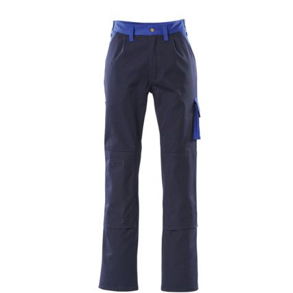 PALERMO TROUSERS WITH KNEEPAD POCKETS NAVY/ROYAL (L32W27)