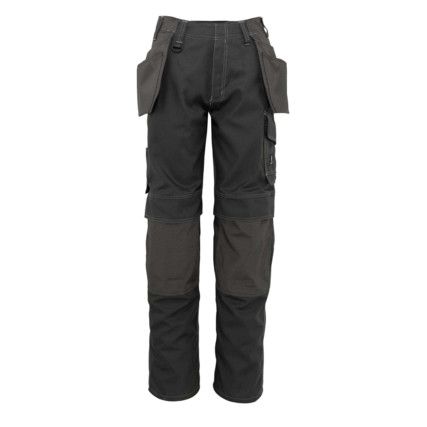 SPRINGFIELD TROUSERS WITH HOLSTER POCKETS DARK ANTHRACITE (L32W27)