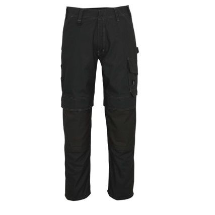 HOUSTON TROUSERS WITH KNEEPAD POCKETS DARK ANTHRACITE (L30W32.5)