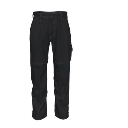 BILOXI TROUSERS WITH KNEEPAD POCKETS BLACK (L35W31.5)