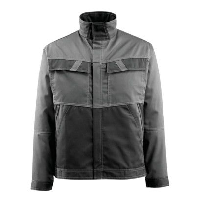 DUBBO JACKET DARK ANTHRACITE/BLACK (S)