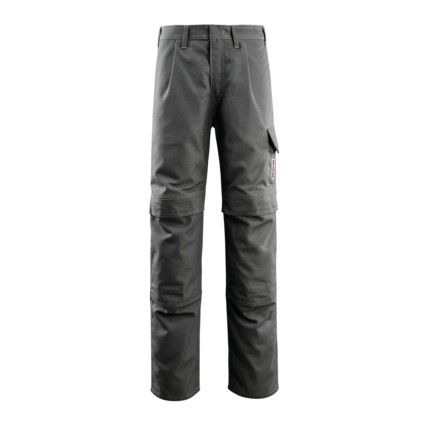 BEX TROUSERS WITH KNEEPAD POCKETS DARK ANTHRACITE (L35W28.5)