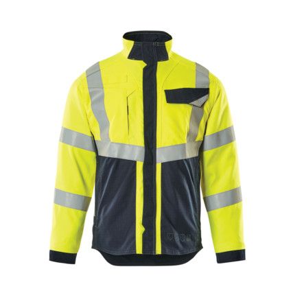 BIEL JACKET HI-VIS YELLOW/DARK NAVY (S)