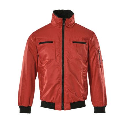 ALASKA PILOT JACKET RED (XS)