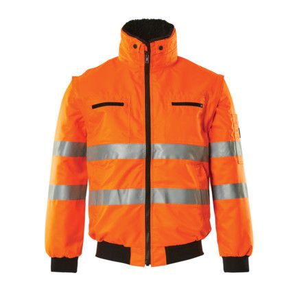 KAPRUN PILOT JACKET HI-VIS ORANGE (XS)