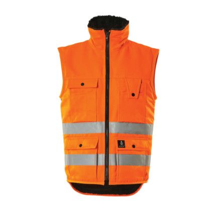 SÃ¶LDEN WINTER GILET HI-VIS ORANGE (XS)