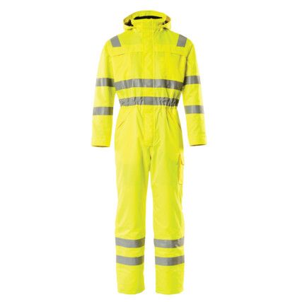 TOMBOS WINTER BOILERSUIT HI-VIS YELLOW (S)