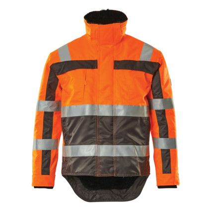 TERESINA WINTER JACKET HI-VISORANGE/ANTHRACITE (S)