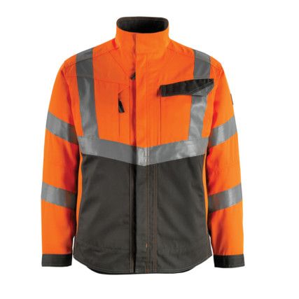 OXFORD JACKET HI-VIS ORANGE/DARK ANTHRACITE (S)