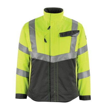 OXFORD JACKET HI-VIS YELLOW/DARK ANTHRACITE (S)