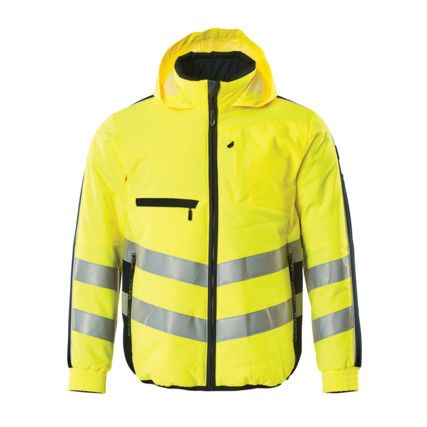 DARTFORD JACKET HI-VISYELLOW/DARK NAVY (S)