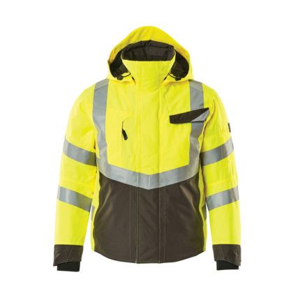 HASTINGS WINTER JACKET HI-VISYELLOW/DARK ANTHRACITE (S)