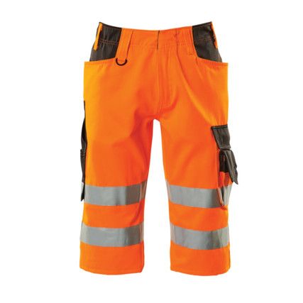 LUTON SHORTS, LONG HI-VISORANGE/DARK ANTHRACITE (W28.5)