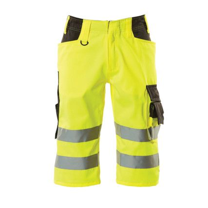 LUTON SHORTS, LONG HI-VISYELLOW/DARK ANTHRACITE (W28.5)