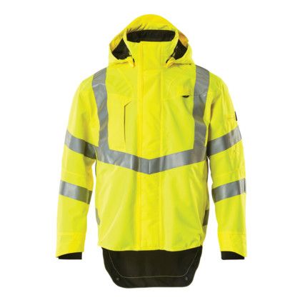 HARLOW OUTER SHELL JACKET HI-VIS YELLOW (S)