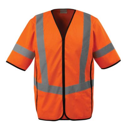 PACKWOOD TRAFFIC VEST HI-VIS ORANGE (S)