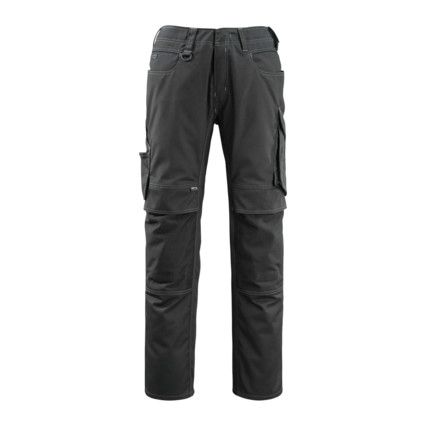 UNIQUE ERLANGEN TROUSERS WITH KNEEPADPOCKETS BLACK (L30W30.5)