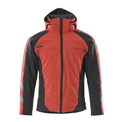 UNIQUE DARMSTADT WINTER JACKET RED/BLACK(XS)