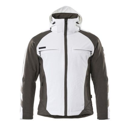 UNIQUE DARMSTADT WINTER JACKETWHITE/DARK ANTHRACITE (XS)