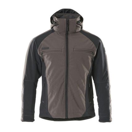 UNIQUE DARMSTADT WINTER JACKET DARKANTHRACITE/BLACK (S)