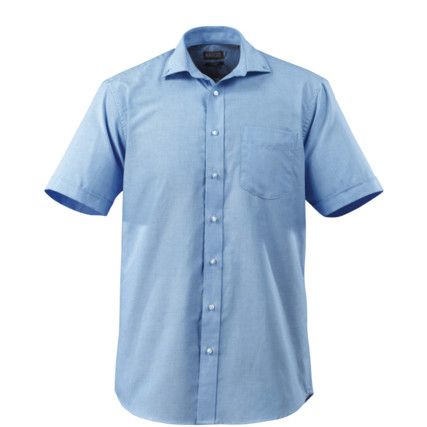 SHIRT, SHORT-SLEEVED LIGHT BLUE (19.5")