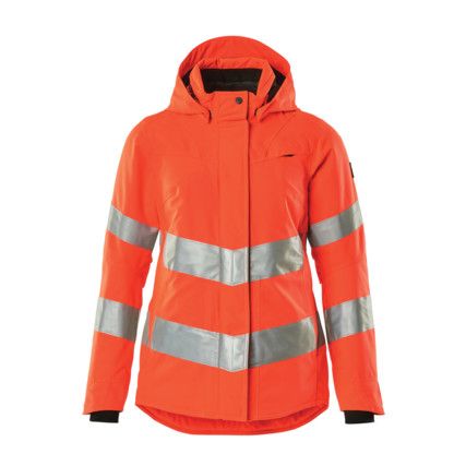 WINTER JACKET HI-VIS RED (XS)