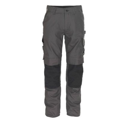 LERIDA TROUSERS WITH KNEEPAD POCKETS ANTHRACITE (L30W34.5)