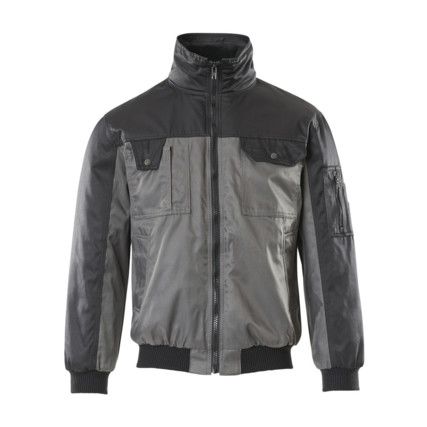 BOLZANO PILOT JACKET ANTHRACITE/BLACK (XS)