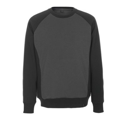 UNIQUE WITTEN SWEATSHIRT DARKANTHRACITE/BLACK (XS)