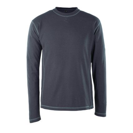 MURI T-SHIRT, LONG-SLEEVED DARK NAVY (S)