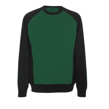 UNIQUE WITTEN SWEATSHIRT GREEN/BLACK(XS)