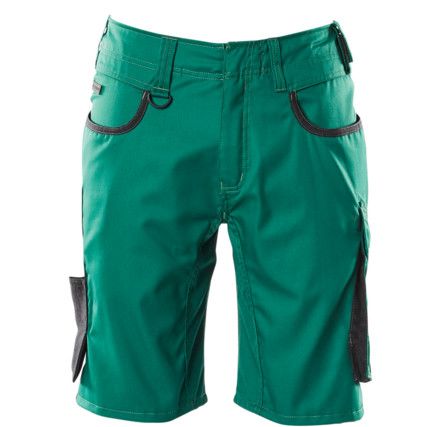 UNIQUE SHORTS GREEN/BLACK (W27)