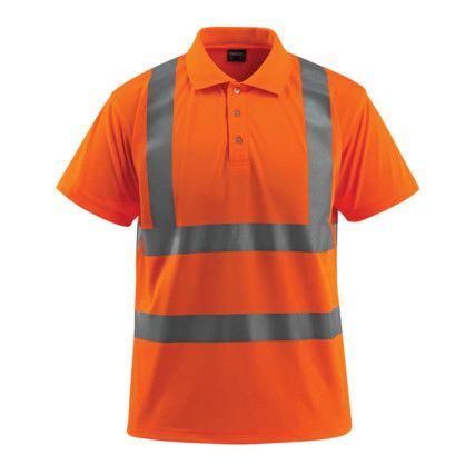 BOWEN POLO SHIRT HI-VIS ORANGE (S)