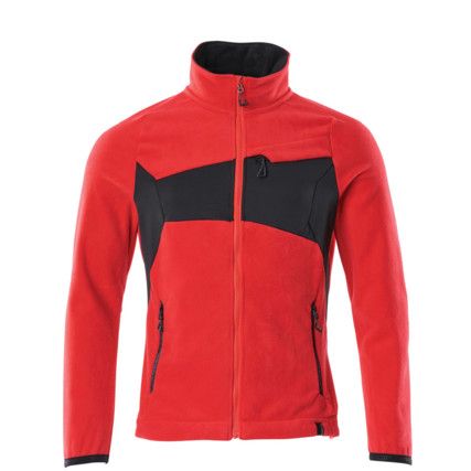 ACCELERATE FLEECE JACKET TRAFFIC RED/BLACK(XS)