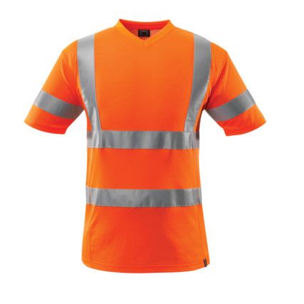 T-SHIRT HI-VIS ORANGE (S)