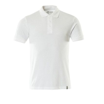 CROSSOVER SUSTAINABLE POLO SHIRT WHITE (XS)