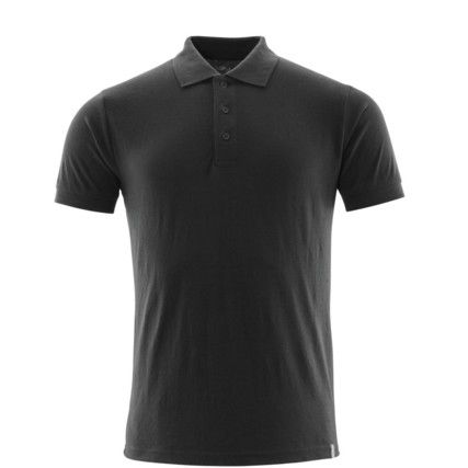 CROSSOVER SUSTAINABLE POLO SHIRT BLACK (L)