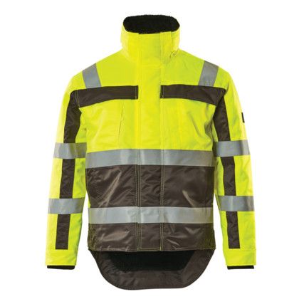 TERESINA WINTER JACKET HI-VISYELLOW/ANTHRACITE (S)