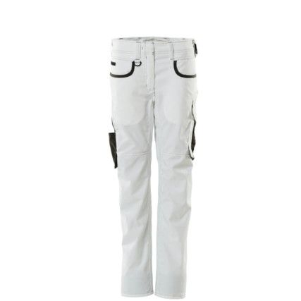 UNIQUE TROUSERS WHITE/DARK ANTHRACITE(L30W30.5)