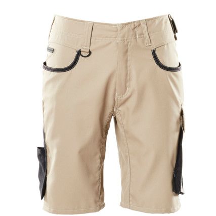 UNIQUE SHORTS LIGHT KHAKI/BLACK (W27)