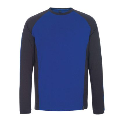 UNIQUE BIELEFELD T-SHIRT, LONG-SLEEVEDROYAL/DARK NAVY (M)