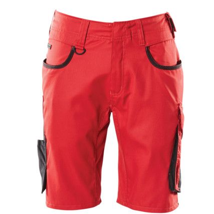 UNIQUE SHORTS RED/BLACK (W28)