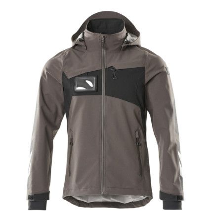 ACCELERATE OUTER SHELL JACKET DARKANTHRACITE/BLACK (S)