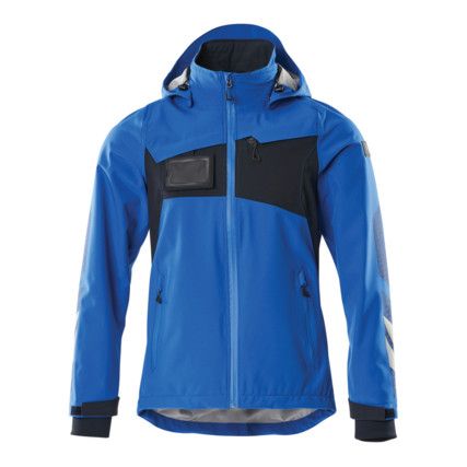 ACCELERATE OUTER SHELL JACKET AZUREBLUE/DARK NAVY (S)